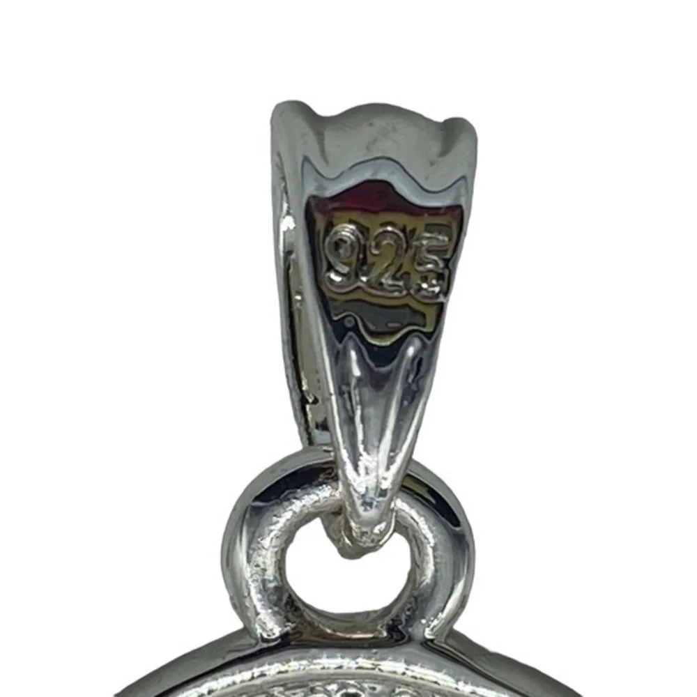 Red River Jasper Gemstone Sterling Silver 925 Pendant 2.5in